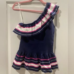 Lilly Pulitzer one shoulder sweater